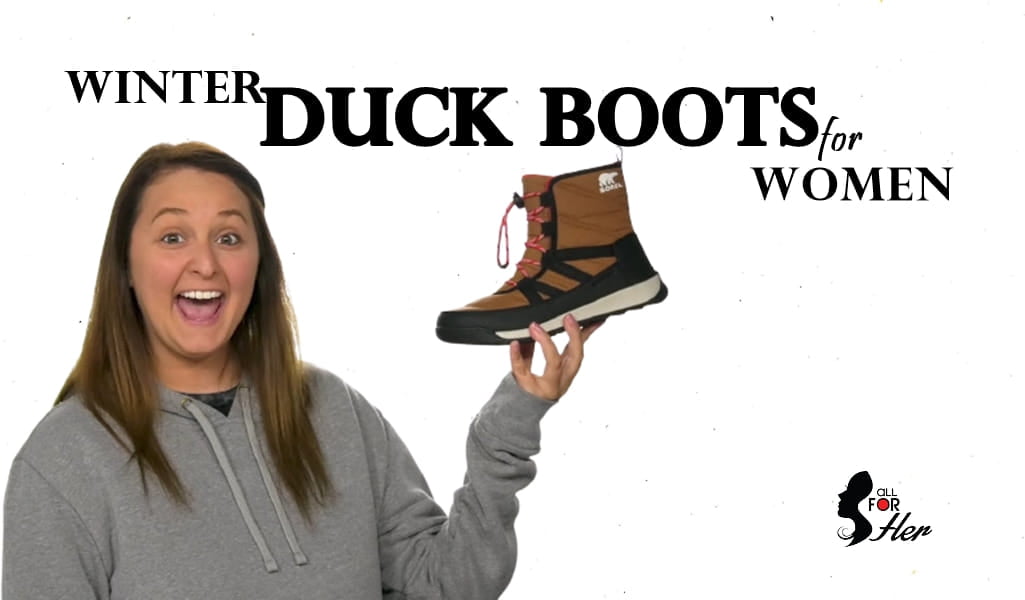 Winter Duck Boots For Women